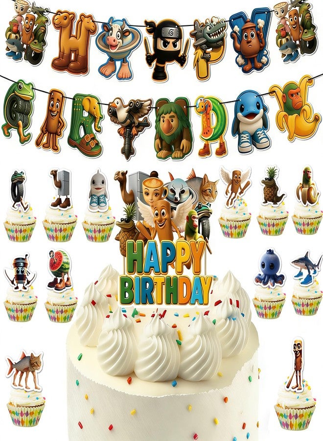 سكويشي مجموعة زينة عيد ميلاد مكونة من 28 قطعة، بتصميم إيطالي مميز، تتضمن 28 علمًا ورقيًا، 12 علمًا صغيرًا، وعلمًا كبيرًا واحدًا، مناسبة لحفلات أعياد ميلاد الأطفال، وديكورات حفلات يمكنك صنعها بنفسك - Image 1